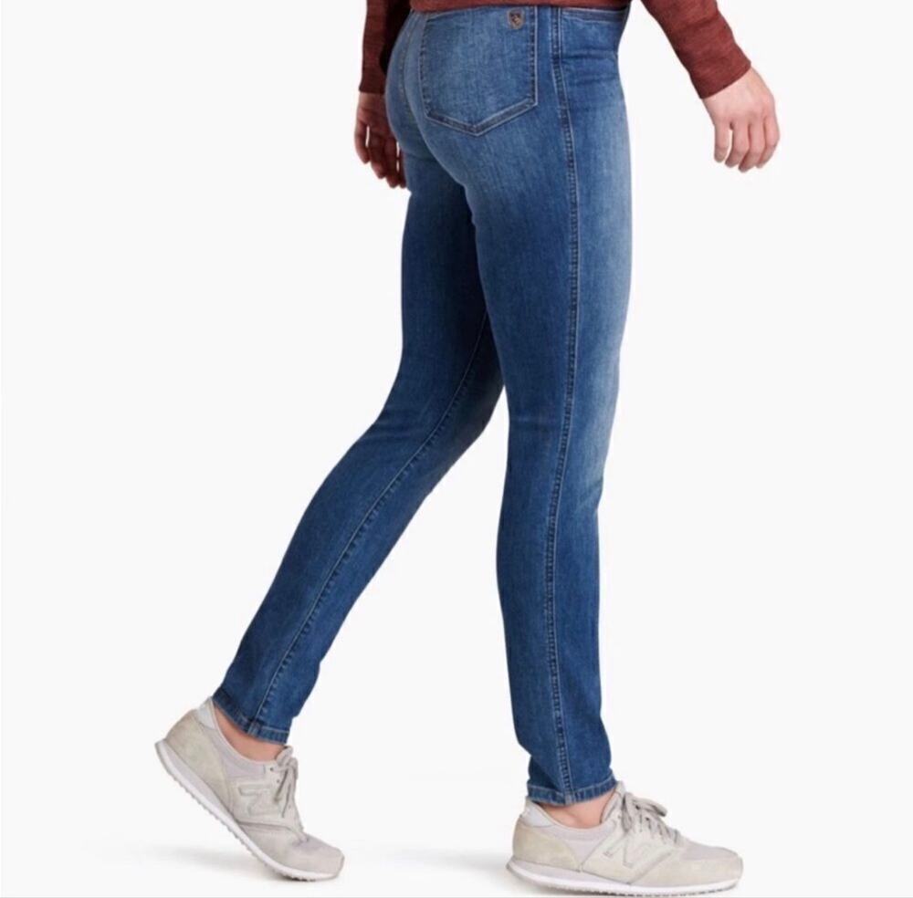 Kuhl Women's 9" Kontour Flex Denim Skinny Jeans 6382 Size 6 *EUC